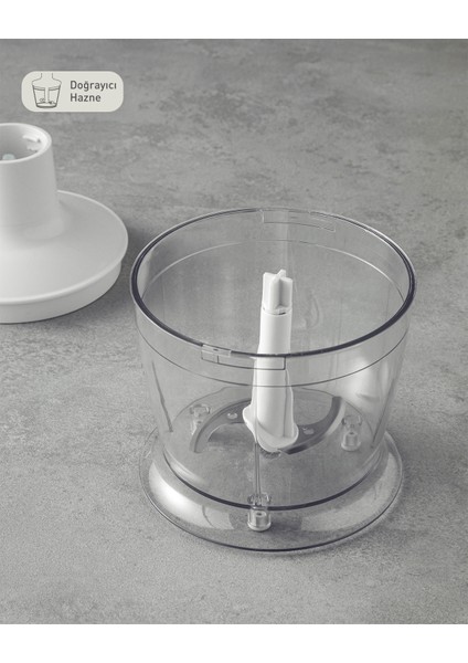 4 Bıçaklı Mini Blender Seti, Beyaz ve Bakır Renk, Hafif ve Pratik Kullanım indirimleri