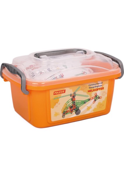 Polesie Mucit Tasarımcılar Helikopter Seti 129 Parça - POL-83418 (Lisinya)