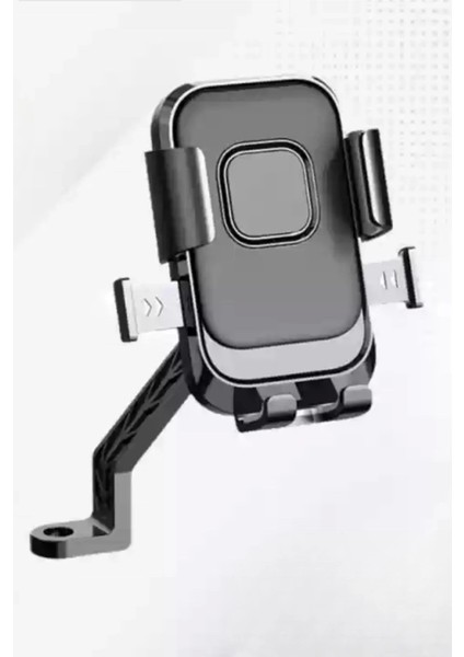 Motor,motosiklet,bisiklet ,scooter Için 360 Derece Dönebilen Dikiz Aynası Versiyonu Telefon Tutucu Aparat ( Lisinya )