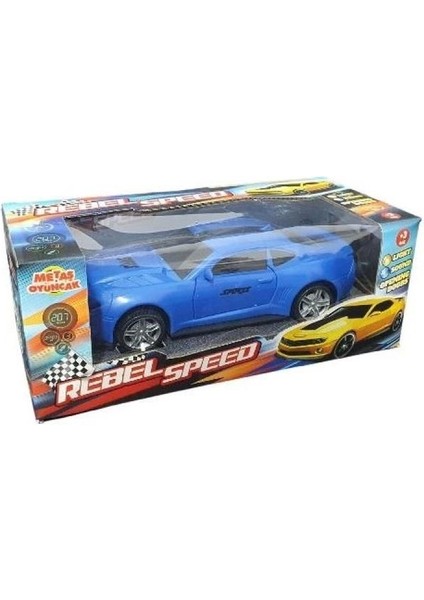 Çarp Dön Işıklı Sesli Camaro Mavi - CMR-063 (Lisinya) modelleri