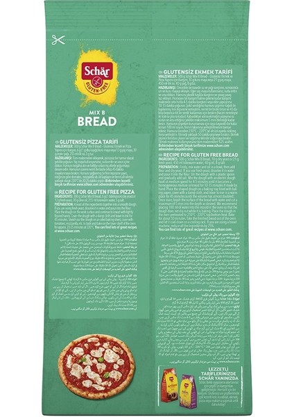 Glutensiz Ekmek Unu 1kg - Schar Mix B Bread fırsatları