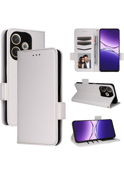Oppo A5 Pro 5g/a5 Pro 4g Deri Telefon Kılıfı, Kartlıklı Cüzdan Kılıfı, Deri Korumalı Telefon Kılıfı Kapağı Oppo A5 Pro 5g/a5 Pro 4g (Yurt Dışından)