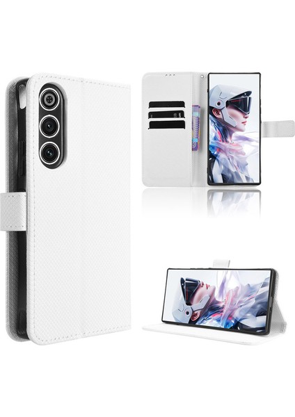 Zte Nubia Red Magic 10 Air Telefon Kılıfı, Rfıd Cüzdan Deri Kart Yuvası Telefon Kılıfı Kapağı Zte Nubia Red Magic 10 Air (Yurt Dışından)