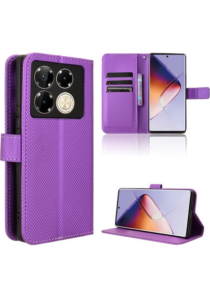 Infinix Note 40 5g Telefon Kılıfı, Rfıd Cüzdan Deri Kart Yuvası Telefon Kılıfı Kapağı Infinix Note 40 5g (Yurt Dışından)