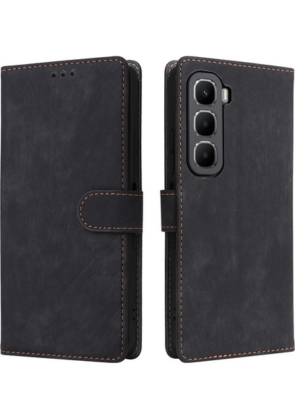 Infinix Hot 60 Pro 4G/X6885 Cüzdan Telefon Kılıfı, Rfıd Engellemeli Kredi Kartı Tutucu, Premium Pu Deri Flip Folio Kılıf Cüzdan ve Kickstand Koruyucu Kılıf Infinix Hot 60 Pro 4G/X6885 (Yurt Dışından) modelleri