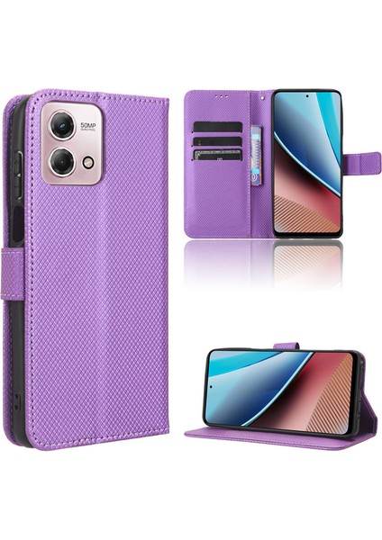 Motorola Moto G Stylus 5g 2025/EDGE 60 Stylus Telefon Kılıfı, Rfıd Cüzdan Deri Kart Yuvası Telefon Kılıfı Kapağı Motorola Moto G Stylus 5g 2025/EDGE 60 Stylus (Yurt Dışından)