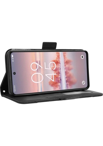 Tcl 60 Nxtpaper 4g Deri Telefon Kılıfı, Cüzdan Çıkarılabilir Kart Tutucu Telefon Kılıfı Kapağı Tcl 60 Nxtpaper 4g (Yurt Dışından) indirimleri