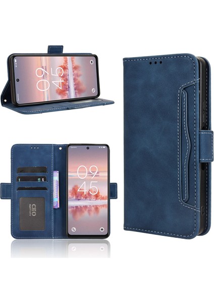 Tcl 60 Nxtpaper 4g Deri Telefon Kılıfı, Cüzdan Çıkarılabilir Kart Tutucu Telefon Kılıfı Kapağı Tcl 60 Nxtpaper 4g (Yurt Dışından)