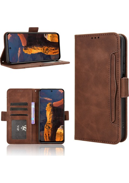Itel A95 5g Deri Telefon Kılıfı, Cüzdan Çıkarılabilir Kart Tutucu Telefon Kılıfı Kapağı Itel A95 5g (Yurt Dışından)