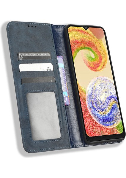 Samsung Galaxy A05 Deri Telefon Kılıfı, Manyetik Cüzdan Telefon Kılıfı Kapağı Samsung Galaxy A05 (Yurt Dışından) modelleri