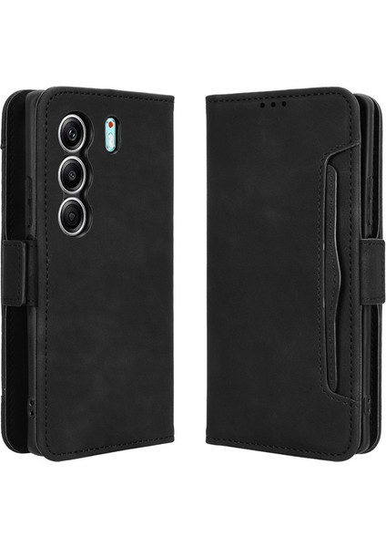 Tecno Camon 40 4g/cm5 Deri Telefon Kılıfı, Cüzdan Çıkarılabilir Kart Tutucu Telefon Kılıfı Kapağı Tecno Camon 40 4g/cm5 (Yurt Dışından) modelleri