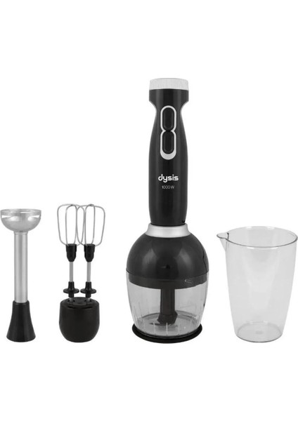 Dk 4703 Siyah-Silver Çok Fonksiyonlu Blender Seti, Kolay Kullanım