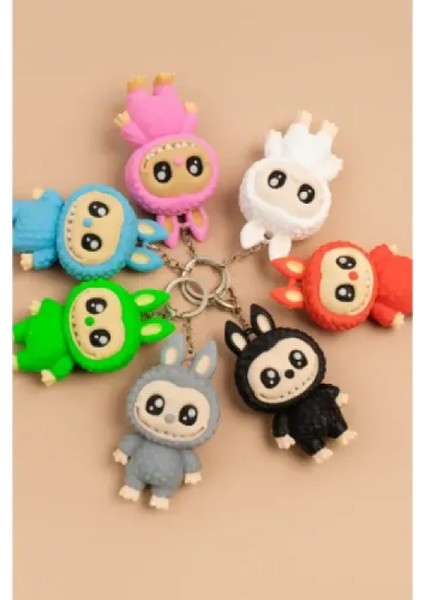 Labubu Figürlü Anahtarlık
