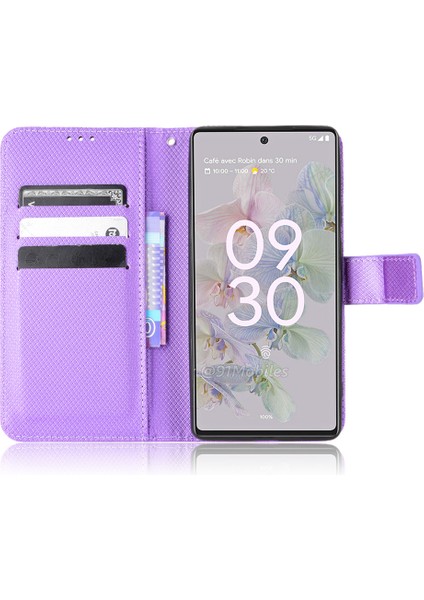Google Pixel 6 Pro Telefon Kılıfı, Rfıd Cüzdan Deri Kart Yuvası Telefon Kılıfı Kapağı Google Pixel 6 Pro (Yurt Dışından) modelleri