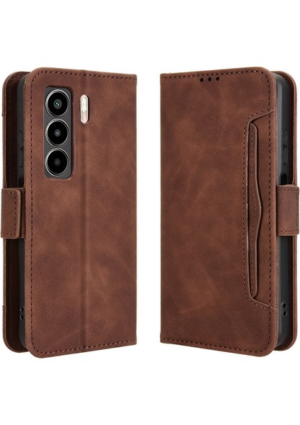 Itel Power 70 4g Deri Telefon Kılıfı, Cüzdan Çıkarılabilir Kart Tutucu Telefon Kılıfı Kapağı Itel Power 70 4g (Yurt Dışından) modelleri