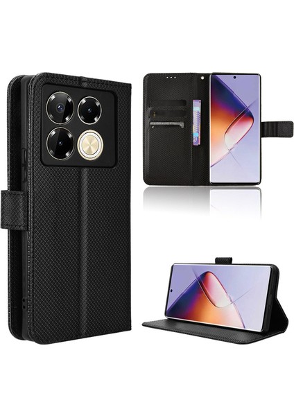 Infinix Note 40 5g Telefon Kılıfı, Rfıd Cüzdan Deri Kart Yuvası Telefon Kılıfı Kapağı Infinix Note 40 5g (Yurt Dışından)