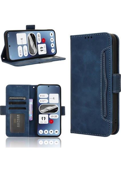Nothing Phone 3A Pro Deri Telefon Kılıfı, Cüzdan Çıkarılabilir Kart Tutucu Telefon Kılıfı Kapağı Nothing Phone 3A Pro (Yurt Dışından)