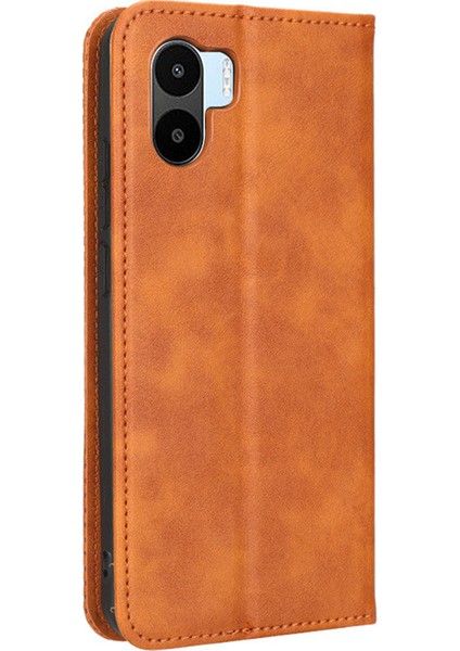 Xiaomi Redmi A3/xiaomi Poco C61 Deri Telefon Kılıfı, Manyetik Cüzdan Telefon Kılıfı Kapağı Xiaomi Redmi A3/xiaomi Poco C61 (Yurt Dışından) fırsatları