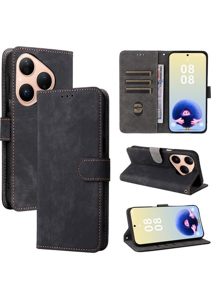 Huawei Pura 80 Ultra 5g Cüzdan Telefon Kılıfı, Rfıd Engellemeli Kredi Kartı Tutucu, Premium Pu Deri Flip Folio Kılıf Cüzdan ve Kickstand Koruyucu Kılıf Huawei Pura 80 Ultra 5g (Yurt Dışından) fiyatları