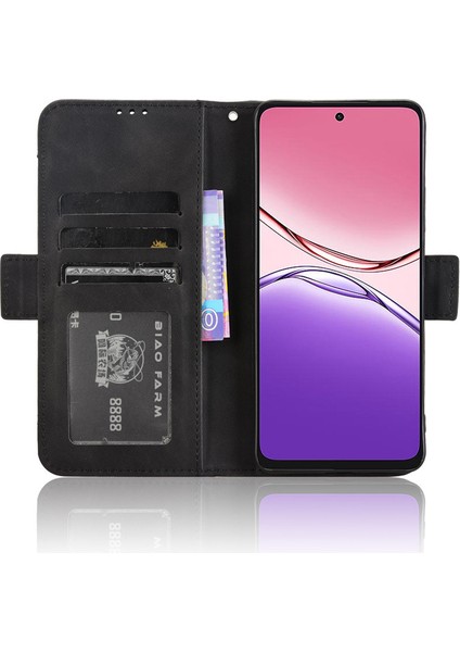 Oppo A5 Pro 5g Deri Telefon Kılıfı, Cüzdan Çıkarılabilir Kart Tutucu Telefon Kılıfı Kapağı Oppo A5 Pro 5g (Yurt Dışından) fırsatları