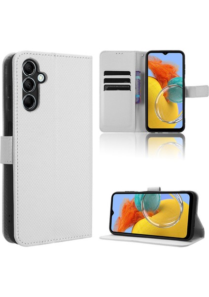 Samsung Galaxy M16 5G/F16 5g Telefon Kılıfı, Rfıd Cüzdan Deri Kart Yuvası Telefon Kılıfı Kapağı Samsung Galaxy M16 5G/F16 5g (Yurt Dışından)