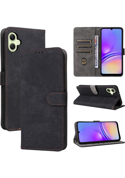 Samsung Galaxy A07 Cüzdan Telefon Kılıfı, Rfıd Engellemeli Kredi Kartı Tutucu, Premium Pu Deri Flip Folio Kılıf Cüzdan ve Kickstand Koruyucu Kılıf Samsung Galaxy A07 (Yurt Dışından)