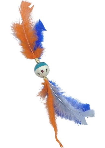 Tüylü Püsküllü kedi Oyuncağı dikkat Çekici Renkli Sevimli Evcil Hayvan Oyuncağı (4989) fırsatları