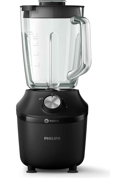 Cam Sürahi Blender, Problend Sistemi, 2l Kapasite, 2 Hız, Darbe, 600W, Siyah/beyaz