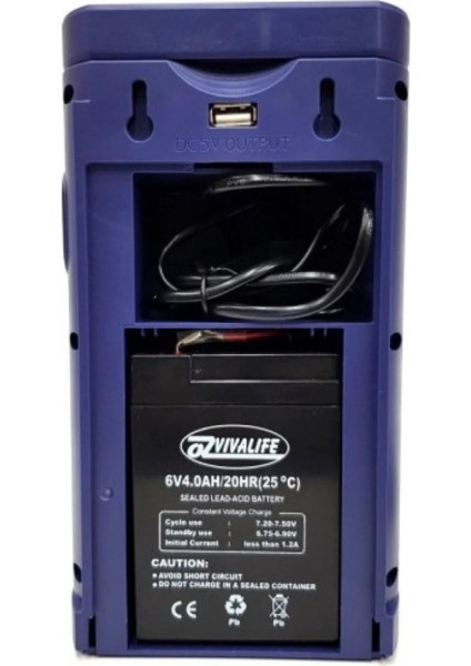 Telefon Şarj Edebilen Şarjlı Işıldak 24 LED USB 80 Saat Kesintisiz Işık (4989) indirimleri