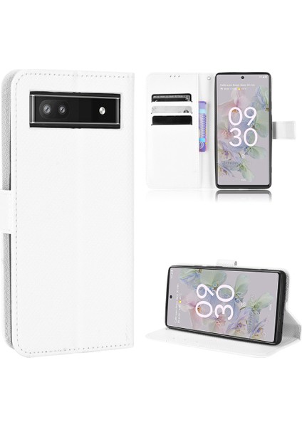 Google Pixel 7 Telefon Kılıfı, Rfıd Cüzdan Deri Kart Yuvası Telefon Kılıfı Kapağı Google Pixel 7 (Yurt Dışından)