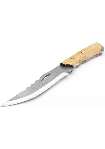 29 cm El Yapımı Çelik Rambo Avcı Kamp Bıçağı 013