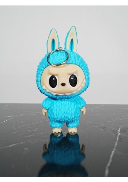 Labubu Figür Anahtarlık 2 Adet Turkuaz 13 cm Kaliteli - Lisinya