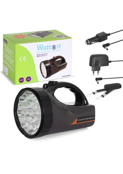 1200 Lümen 25 Ledli El Feneri WT-239 - Lisinya