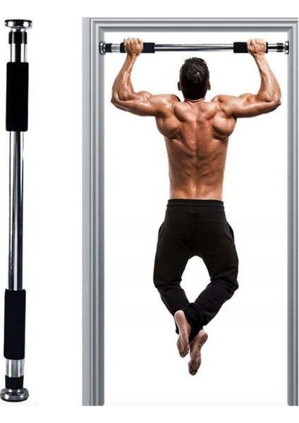 Kapı Veya Koridora Takılıp Ayarlanabilen Demiri Barfiks Aleti Kapı Barfiksi (4989)