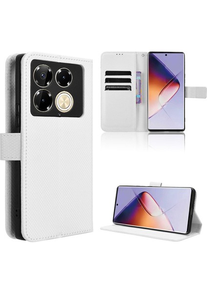 Infinix Note 40 Pro 5g Telefon Kılıfı, Rfıd Cüzdan Deri Kart Yuvası Telefon Kılıfı Kapağı Infinix Note 40 Pro 5g (Yurt Dışından)
