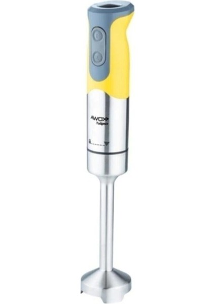 Şık Tasarımlı 800W Çubuk Blender, 4 Bıçaklı, Renkli