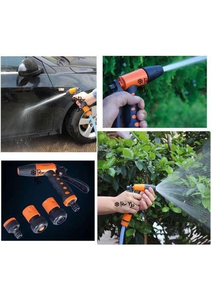 Yüksek Basınçlı Su Püskürtme Tabancası Sulama Bahçe Hortumu Tazyikli Püskürtme Fıskiye ( Lisinya ) fiyatları