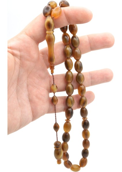 Usta Işi Sistemli Iri Boy Arpa Kesim Ceylan Boynuzu Tesbih 012 fırsatları