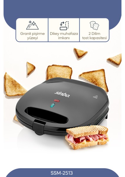 Siyah Tost Makinesi, Hızlı ve Kolay Tost Keyfi