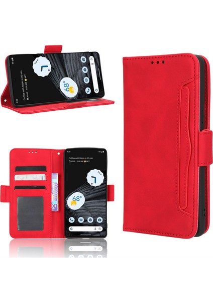 Google Pixel 10 Pro Xl Deri Telefon Kılıfı, Cüzdan Çıkarılabilir Kart Tutucu Telefon Kılıfı Kapağı Google Pixel 10 Pro Xl (Yurt Dışından)