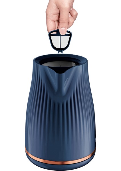 Mavi 3000W 1,7l Elektrikli Su Isıtıcı Kettle fırsatları