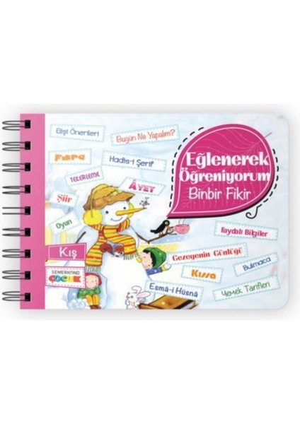 Eğlenerek Öğreniyorum / Binbir Fikir - Kış