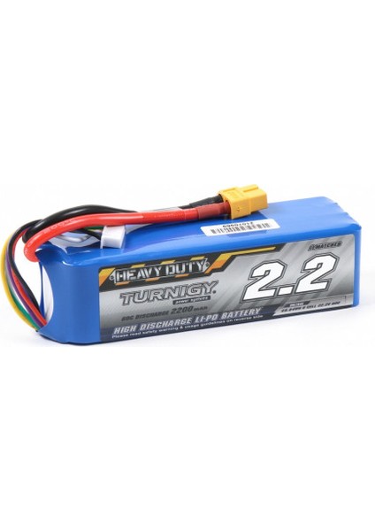 2200MAH 6s 60C Lipo Batarya
