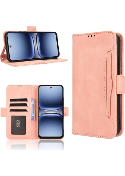 Tecno Spark 40 4g Deri Telefon Kılıfı, Cüzdan Çıkarılabilir Kart Tutucu Telefon Kılıfı Kapağı Tecno Spark 40 4g (Yurt Dışından)