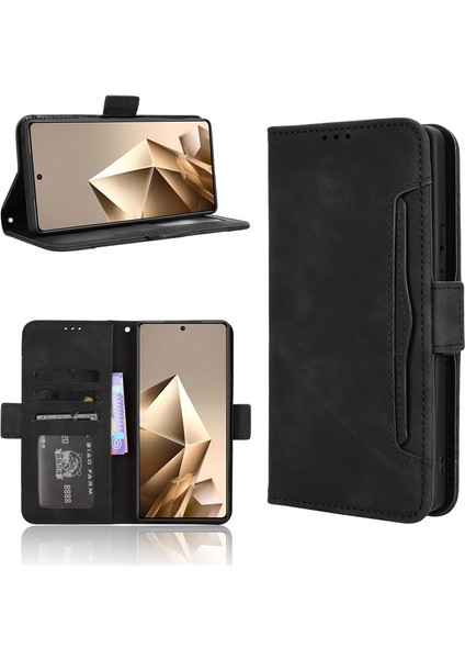 Infinix Note 50 Pro+/note 50 Pro Plus 5g Deri Telefon Kılıfı, Cüzdan Çıkarılabilir Kart Tutucu Telefon Kılıfı Kapağı Infinix Note 50 Pro+/note 50 Pro Plus 5g (Yurt Dışından)