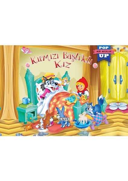 Pop-Up Mini Masallar-Kırmızı Başlıklı Kız