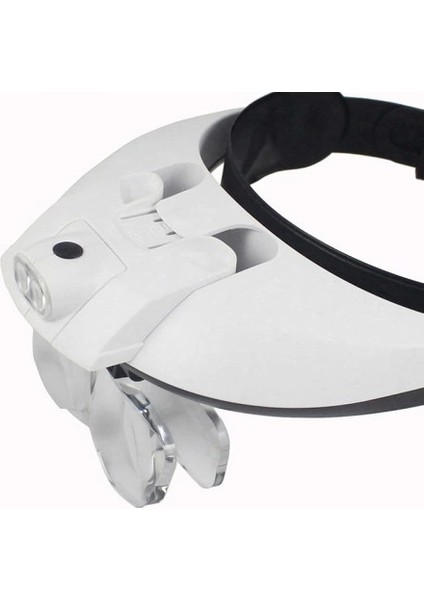 5 Mercekli Çok Fonksiyonlu, Başlık Tip Işıklı BÜYÜTEÇMG81001G - Lisinya