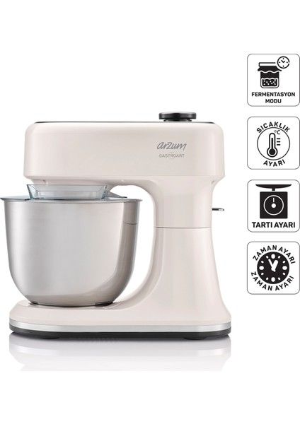 Gastroart Stand Mikser - Krem - AR1190