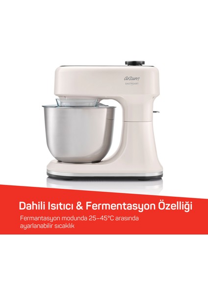 Gastroart Stand Mikser - Krem - AR1190 indirimleri
