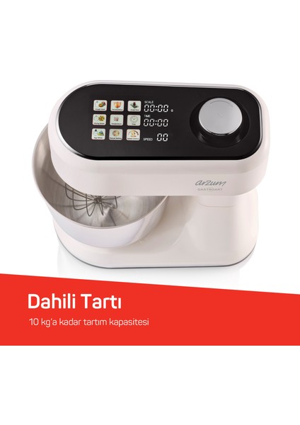 Gastroart Stand Mikser - Krem - AR1190